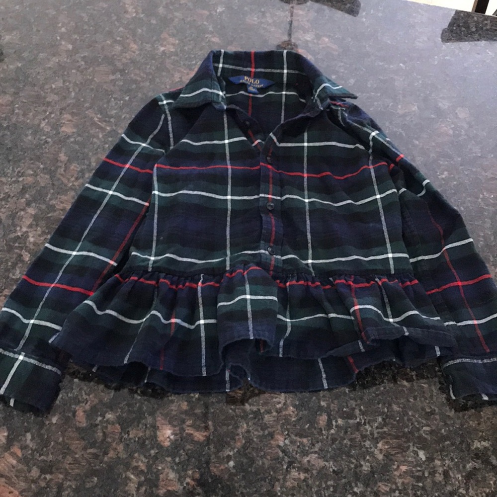 Ralph Lauren peplum top